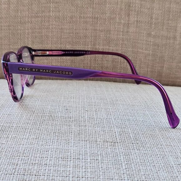 marc by Marc Jacobs Eyeglasses Frame Purple Tone MMJ482 52[]16 135 Glasses - Picture 12 of 12
